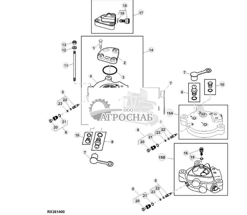 END COVER (SELECTIVE CONTROL VALVE) 